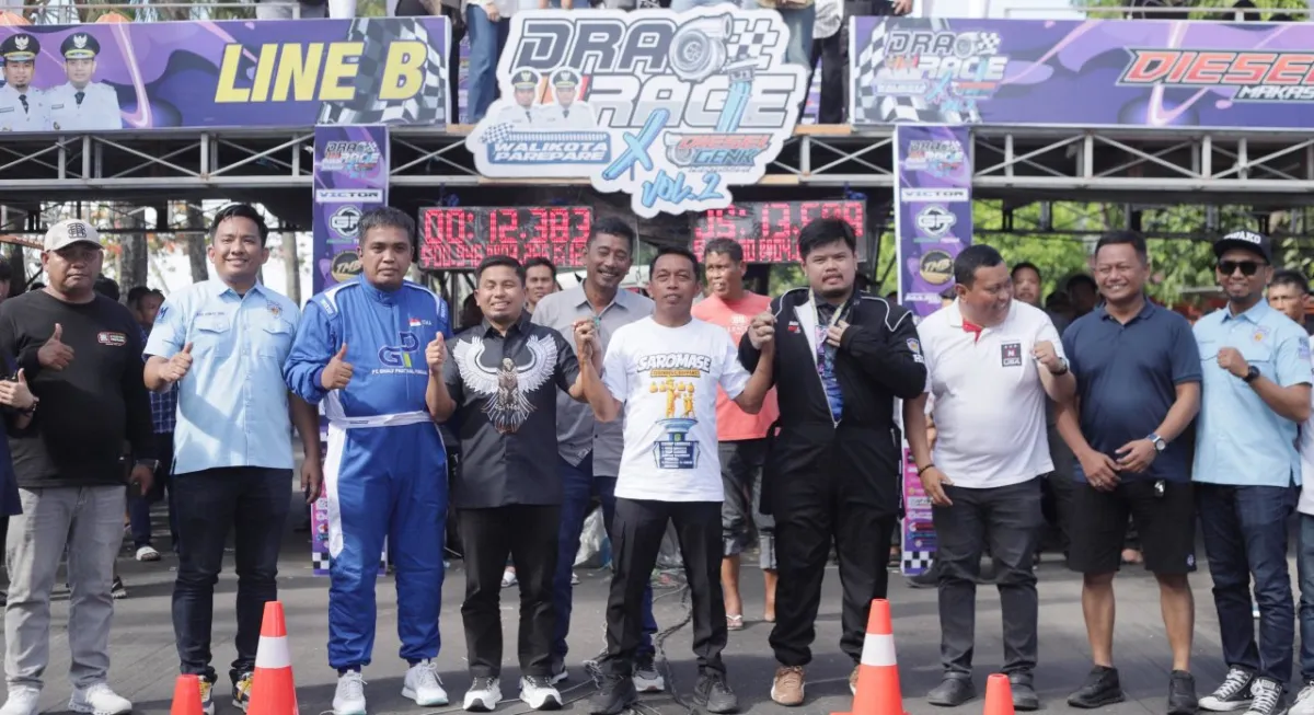 Bupati Sidrap Dukung Drag Race Diesel Gank Tingkatkan Olahraga dan Ekonomi Daerah