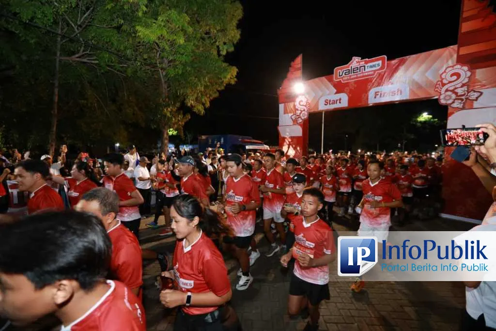 Banyuwangi Gelar ValenTimes Night Run, Promosikan Sport Tourism dengan 828 Peserta