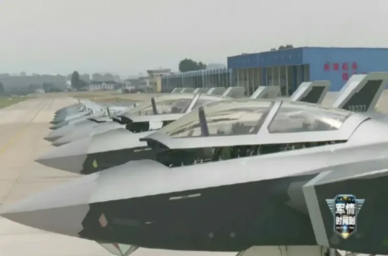 Tiongkok Tambah Armada Jet Tempur J-20A yang Ditingkatkan