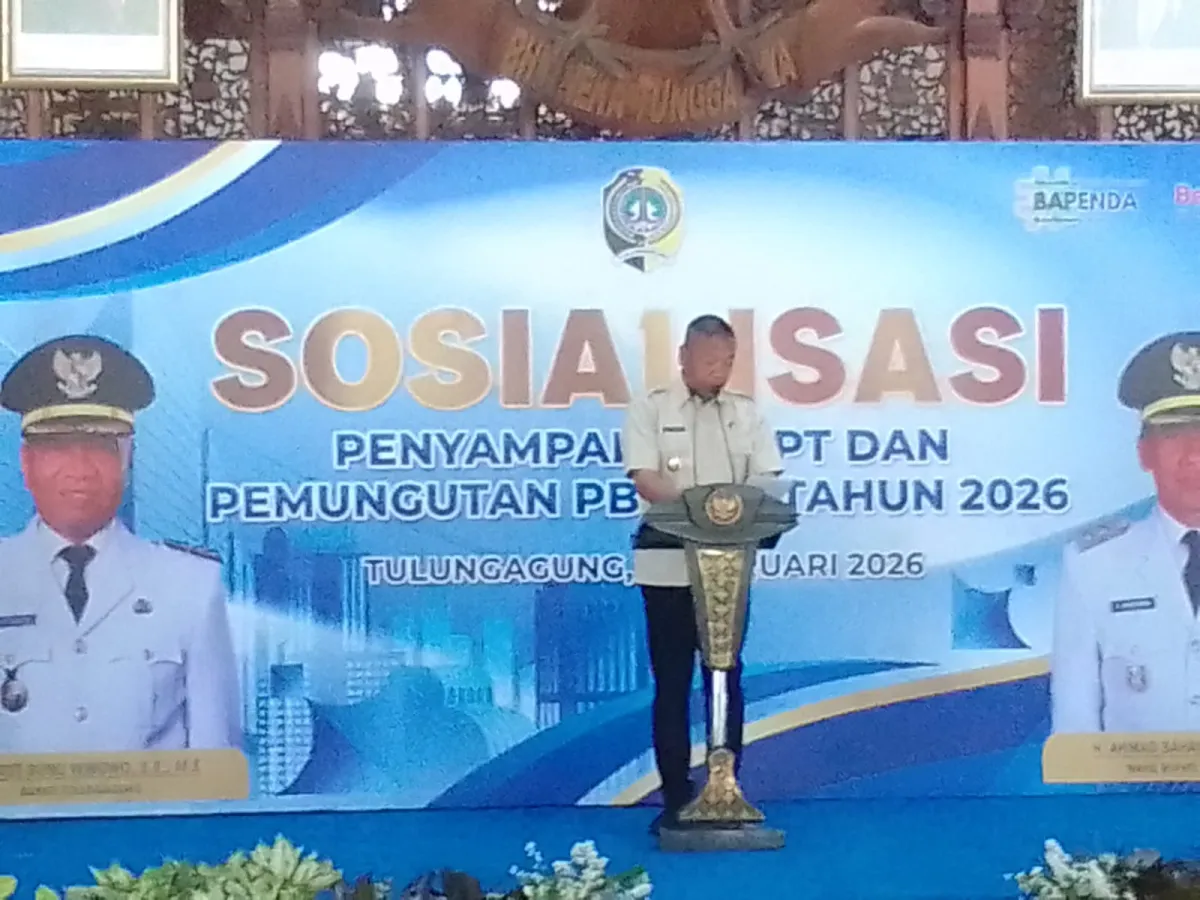 Bupati Tulungagung Targetkan Capaian PBB P-2 Lebih Tinggi di 2026