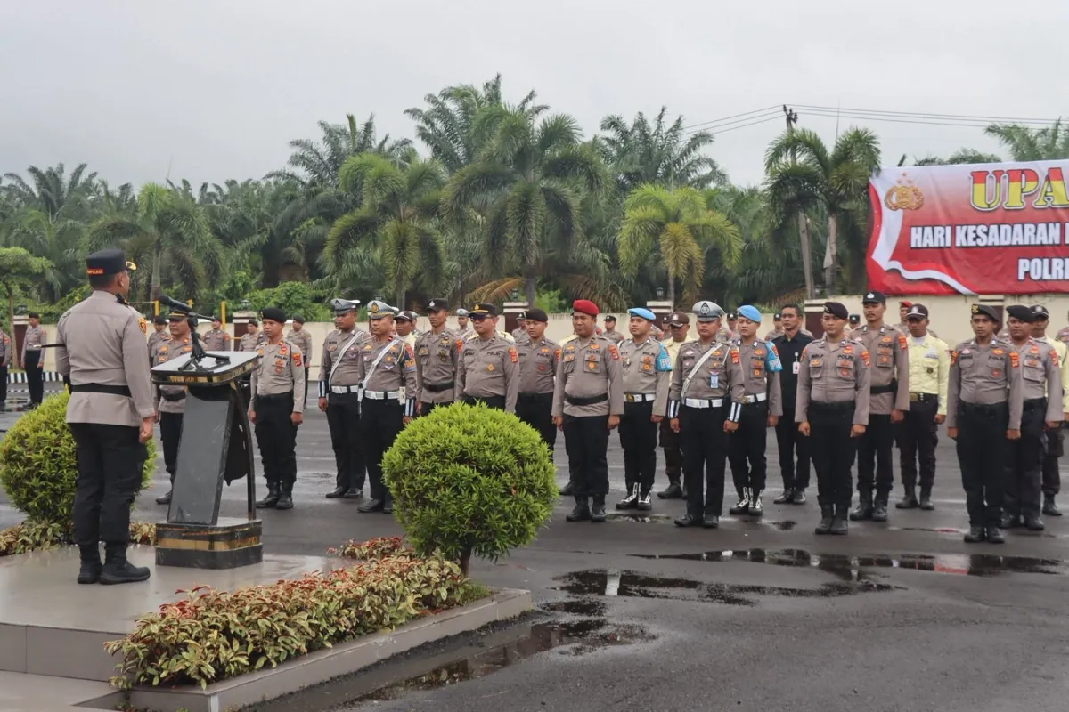 Kapolres Mesuji Serukan Toleransi dan Profesionalisme pada Peringatan Hari Kesadaran Nasional