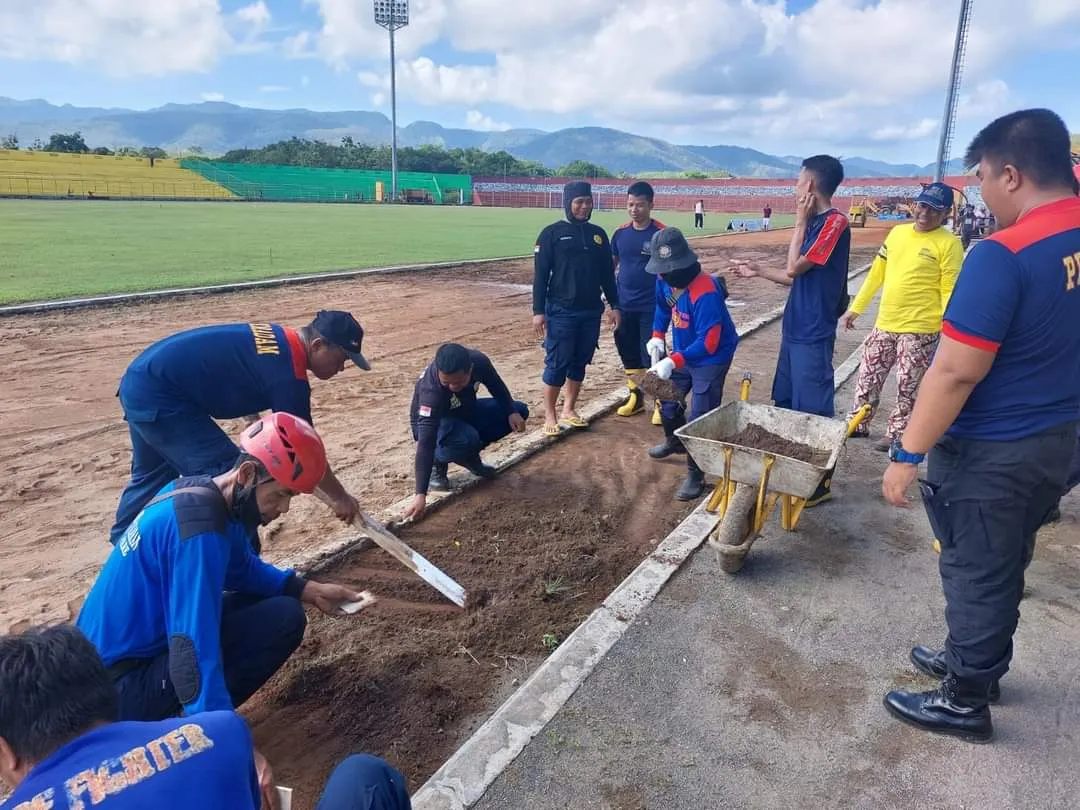 Pemkot Parepare Tingkatkan Fasilitas Stadion BJ Habibie Menjelang Uji Coba PSM Makassar