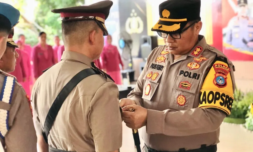 Rotasi Jabatan Tiga Pejabat Utama di Polres Banjarbaru