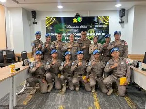 Pusdokkes Polri Kirim 10 Personel untuk Misi Perdamaian PBB di Afrika Tengah
