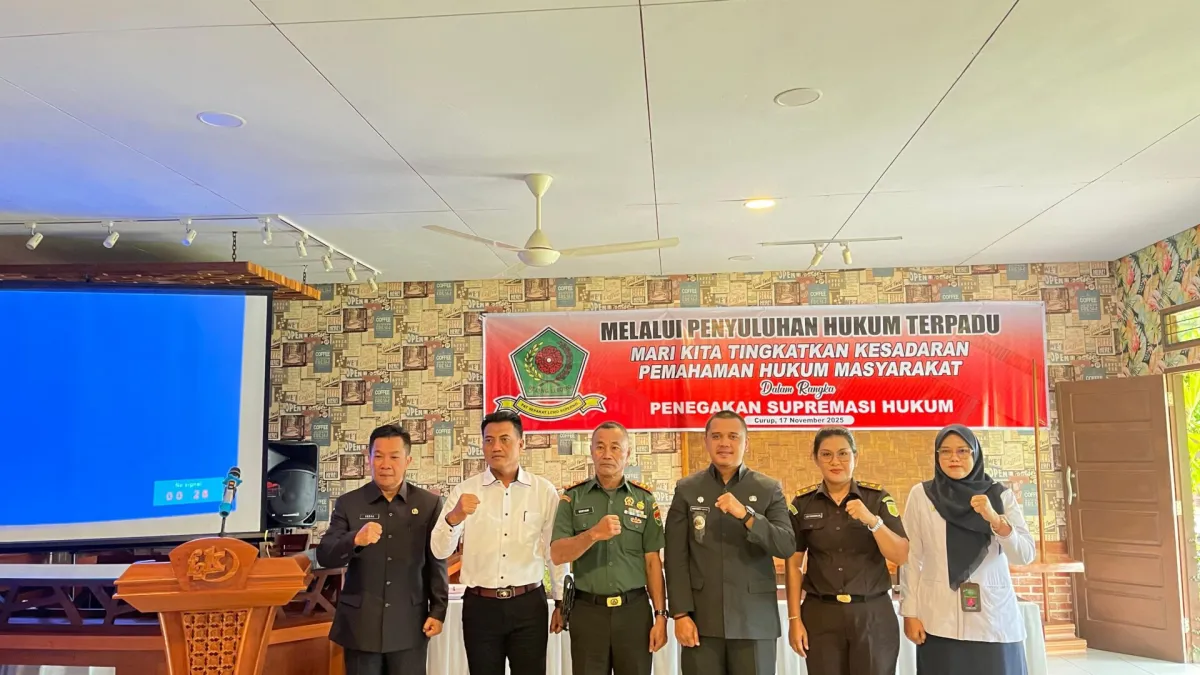 Pemkab Rejang Lebong Tingkatkan Literasi Hukum Lewat Penyuluhan Terpadu