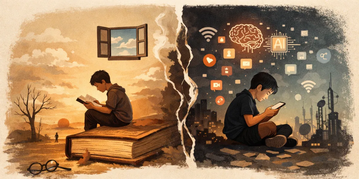 Krisis Literasi di Era Digital: Tantangan Pemikiran Generasi Muda
