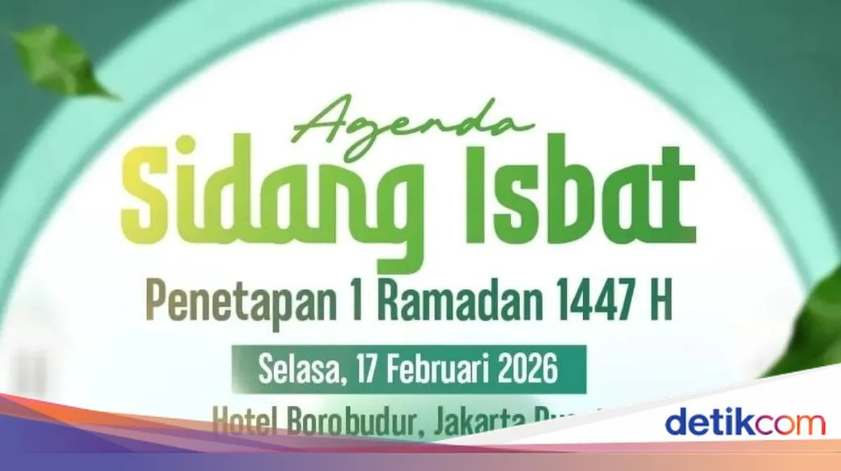 Pengumuman Resmi Hasil Sidang Isbat 1 Ramadhan 2026