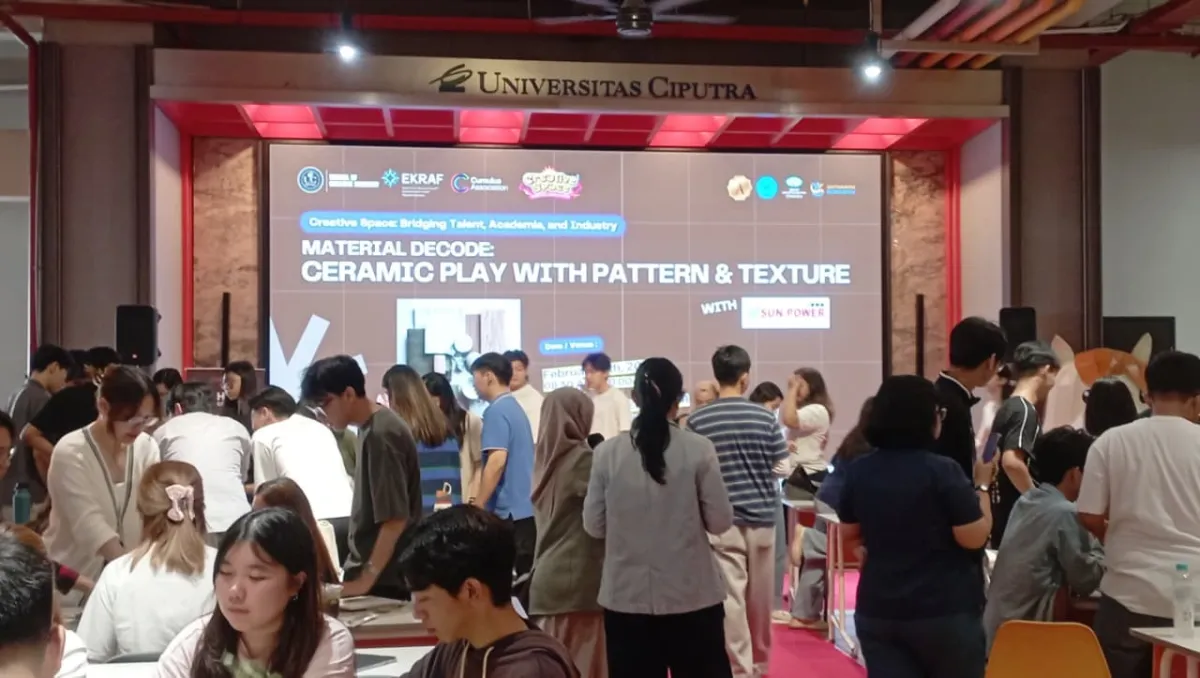 Workshop Keramik di Creative Space 2026 Ajak Pelajar Eksplorasi Desain Material