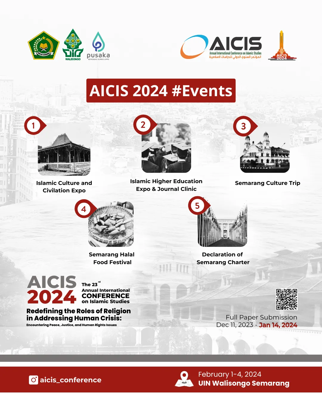 AICIS 2024: Konferensi Internasional dengan Agenda Budaya dan Deklarasi Semarang