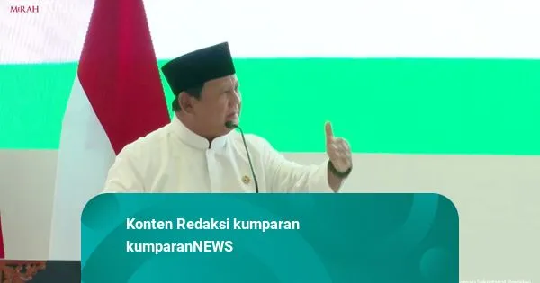 Prabowo Ajak Bersama Berantas Kemiskinan di Indonesia