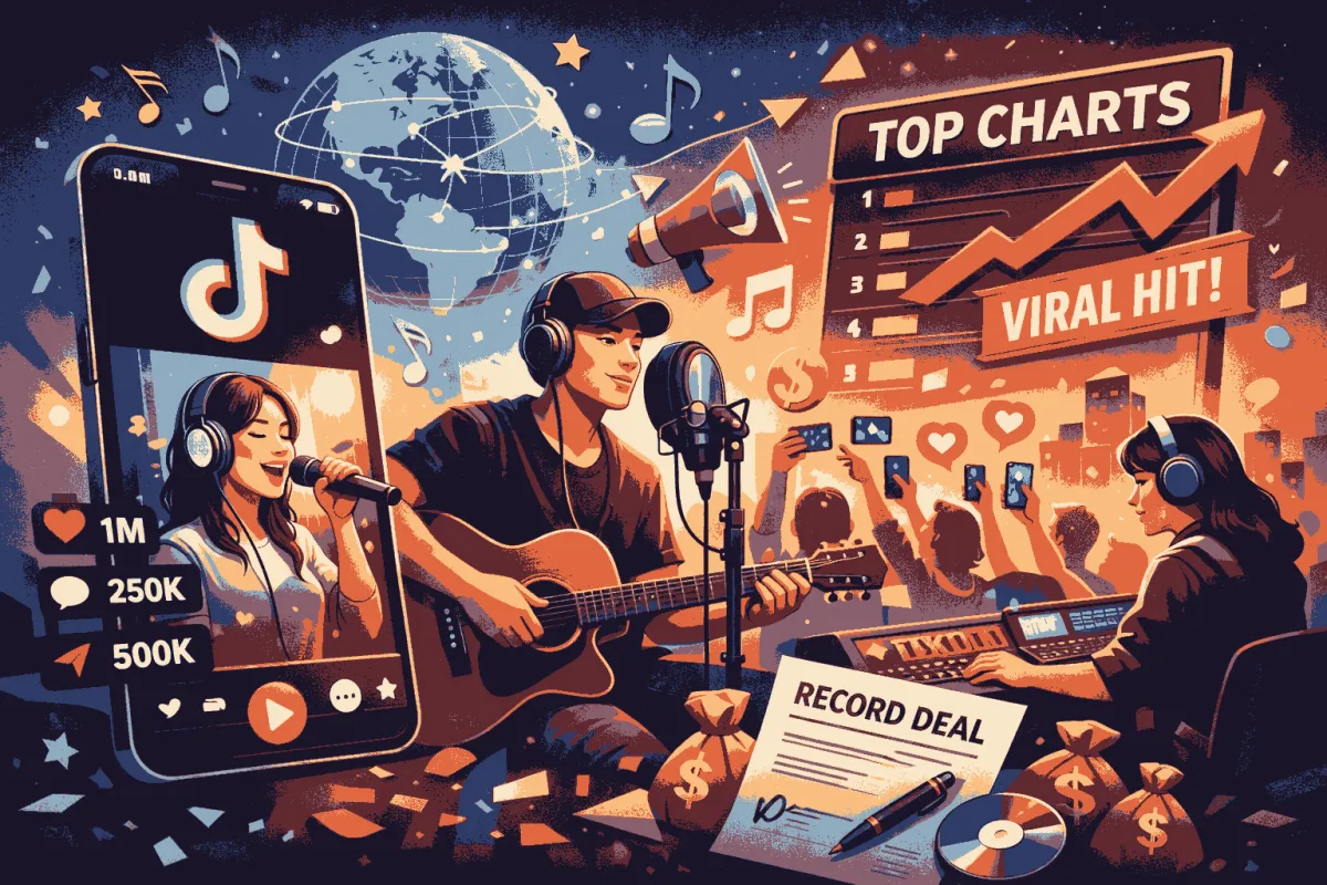 Dampak Viralitas TikTok Terhadap Karier Musisi di Era Digital