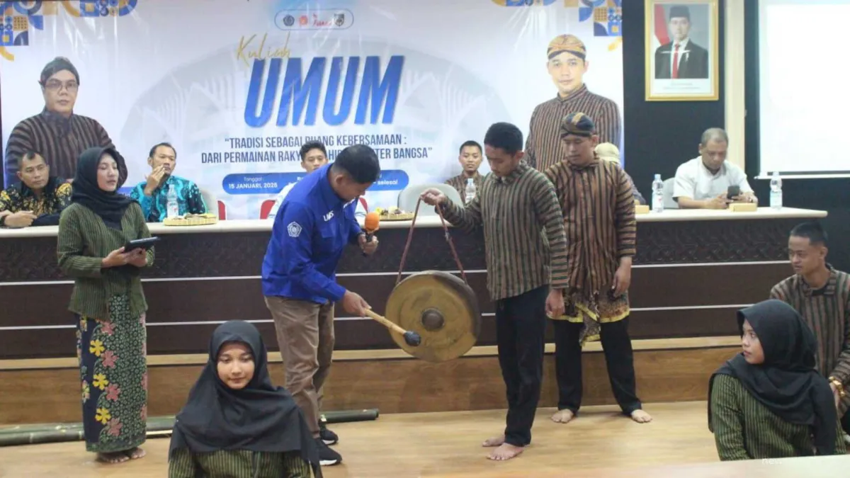 Kuliah Umum UMS Bahas Peran Permainan Rakyat dalam Pembentukan Karakter Bangsa