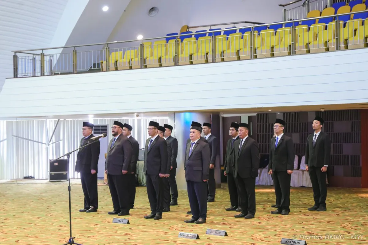 BMKG Lantik Pejabat Baru, Fokus pada Kinerja dan Kesiapsiagaan