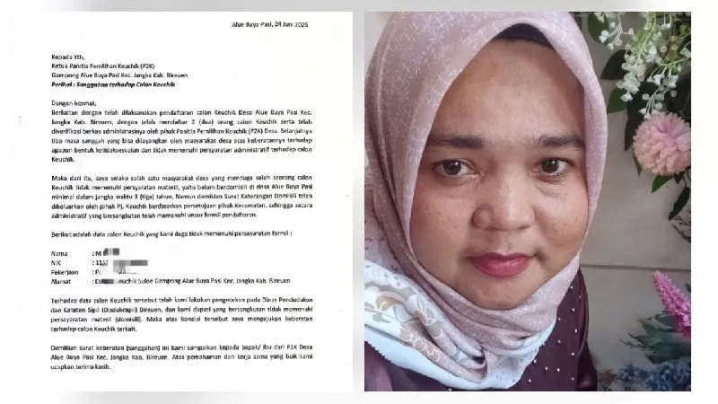 Polemik Pemilihan Keuchik di Gampong Alue Buya Pasi, Warga Tantang Bupati Bireuen Adakan Forum Terbuka