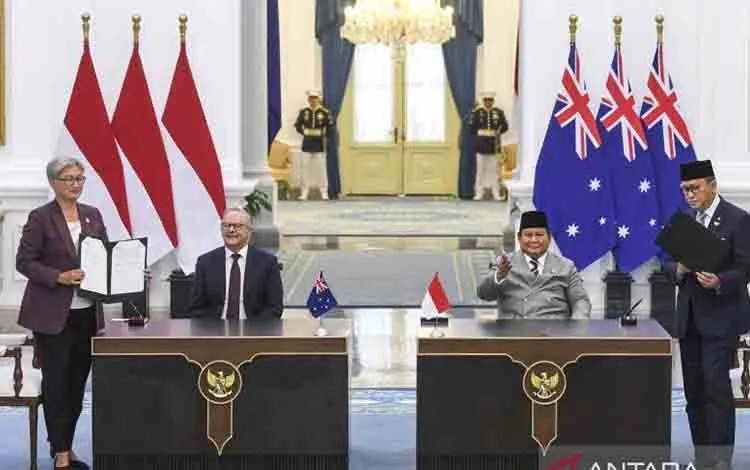 RI dan Australia Tandatangani MoU Perkuat Kerjasama Investasi