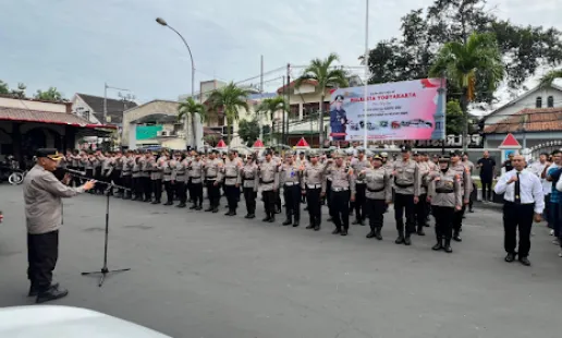 Polresta Yogyakarta Luncurkan Operasi Antisipasi Konflik Sosial 'Aman Nusa I Progo-2025'