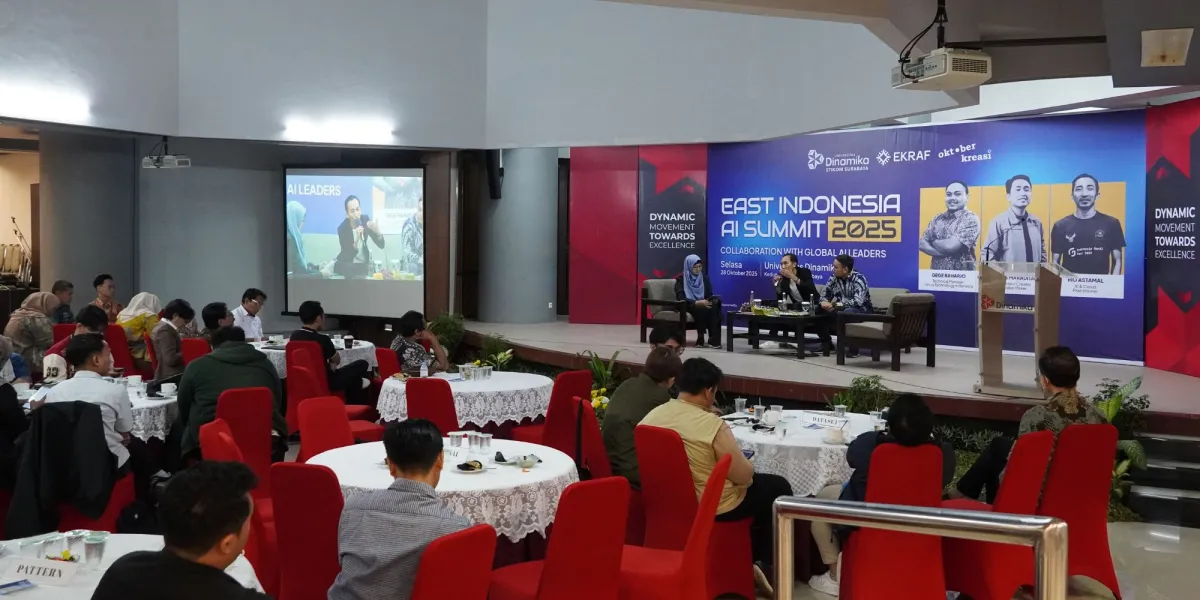 Universitas Dinamika Gelar East Indonesia AI Summit 2025 untuk Kolaborasi AI