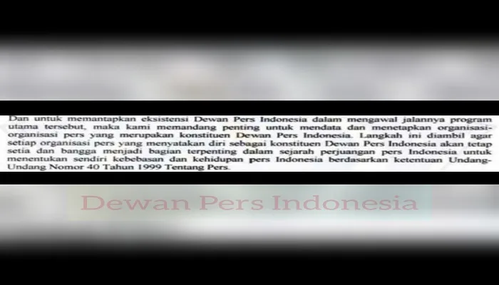 Dewan Pers Indonesia Luncurkan Sertifikasi Kompetensi Wartawan, Meski UKW Belum Diakui BNSP