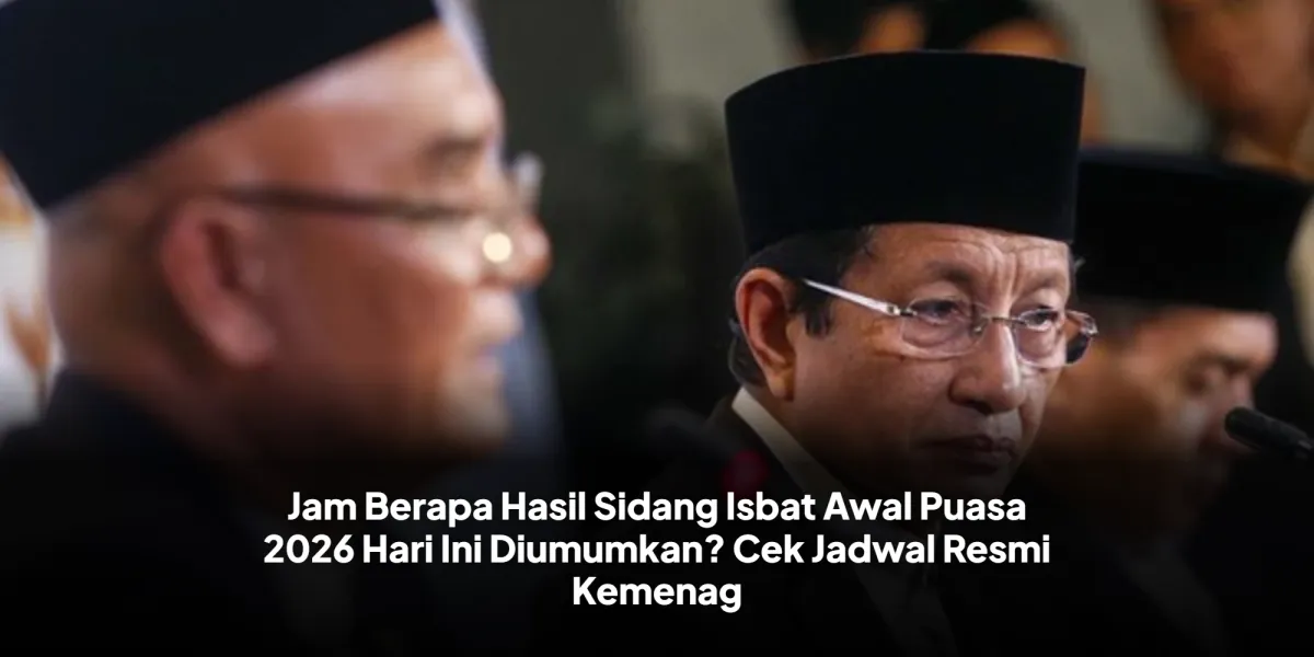 Kemenag Gelar Sidang Isbat untuk Tentukan Awal Puasa Ramadan 2026