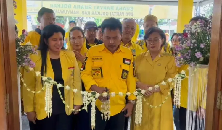 Partai Golkar Banyuwangi Resmikan Rumah Aspirasi untuk Menampung Aspirasi Warga