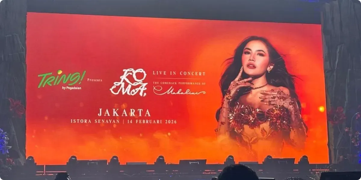 Mahalini Sukses Gelar Konser Comeback 'KOMA Live In Concert' di Jakarta