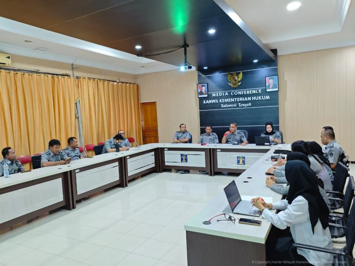 Kemenkum Sulteng Finalisasi Persiapan Diskusi Kebijakan Hukum Pendaftaran Merek