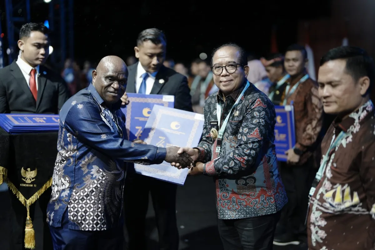 Lampung Terima Penghargaan KKP HAM 2024 pada Peringatan Hari HAM Sedunia