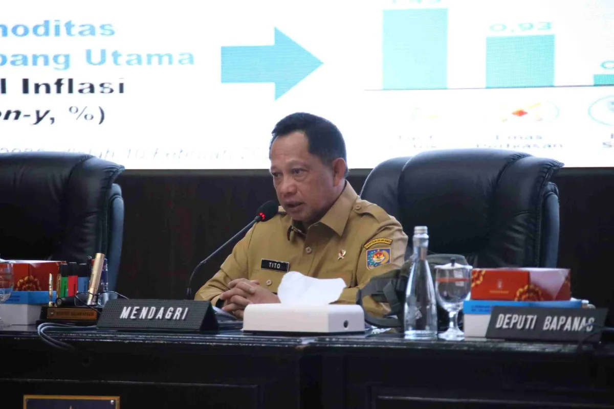 Mendagri: Inflasi Januari 2026 Terkendali, Waspadai Komoditas Pangan