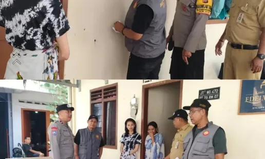Bhabinkamtibmas Cokrodiningratan Awasi Rumah Kos untuk Keamanan Lingkungan