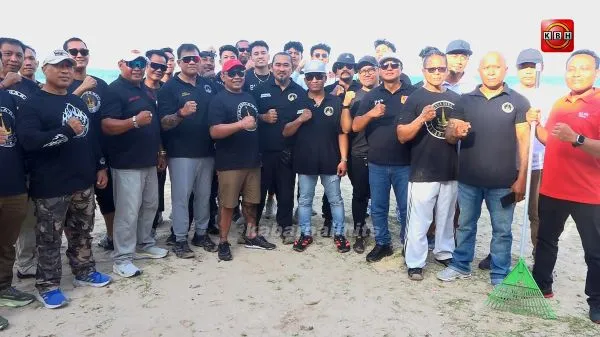 Ribuan Relawan Bersihkan Pantai Kedonganan, Komitmen Baladika Bali Merawat Pertiwi