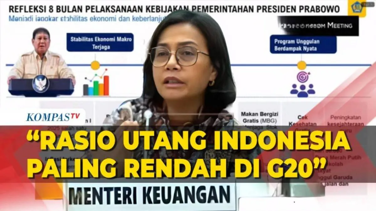 Sri Mulyani: Utang Indonesia Terendah di G20