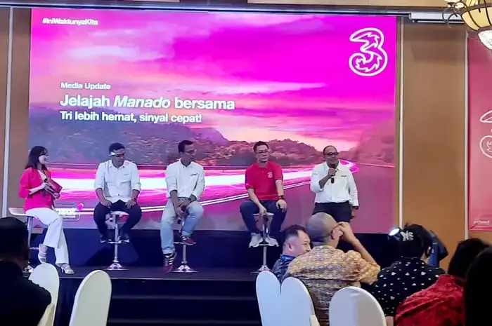 Tri Perkuat Jaringan Digital di Manado untuk Masyarakat Sulawesi Utara