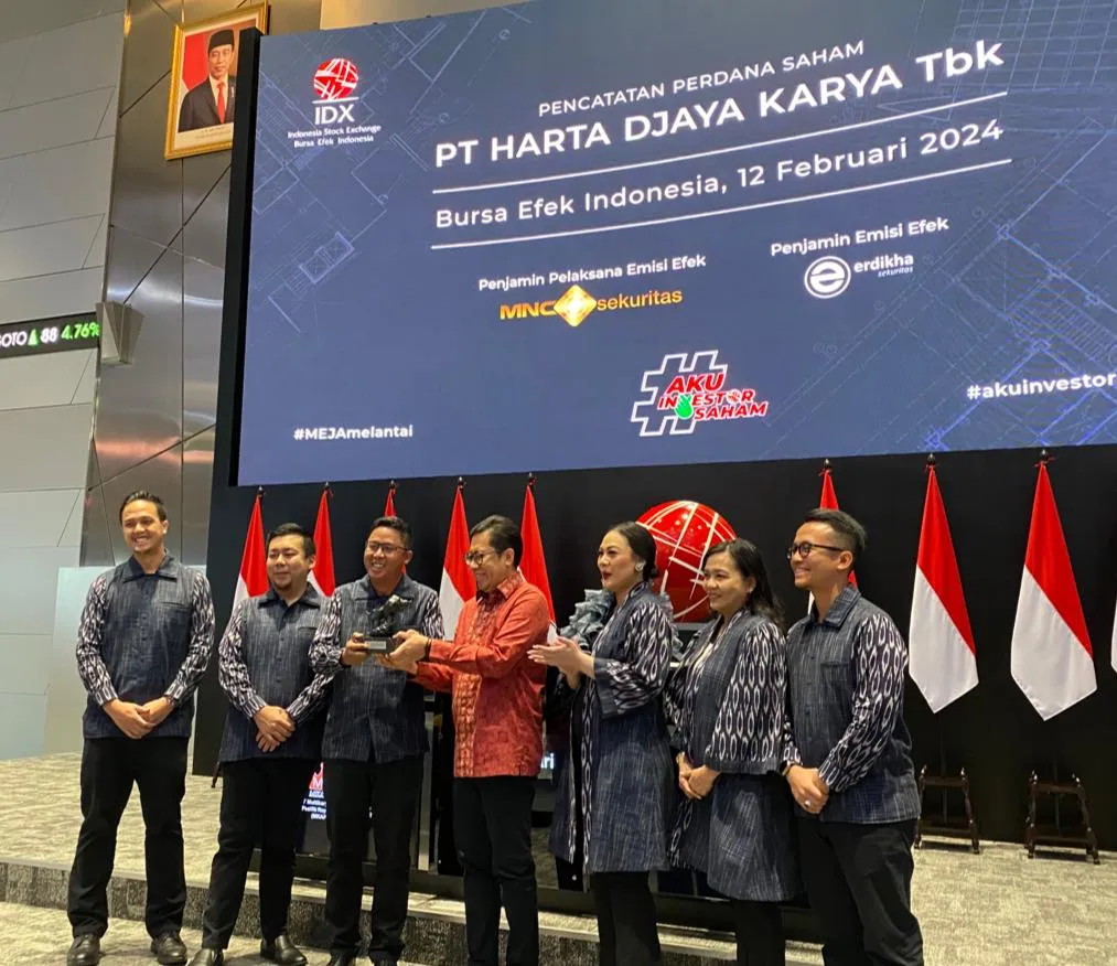 PT Harta Djaya Karya Tbk (MEJA) Resmi Melantai di Bursa, Targetkan Dividen 35 Persen