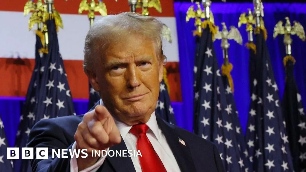 Donald Trump Kembali Menjadi Presiden AS Setelah Menang di Pilpres 2024