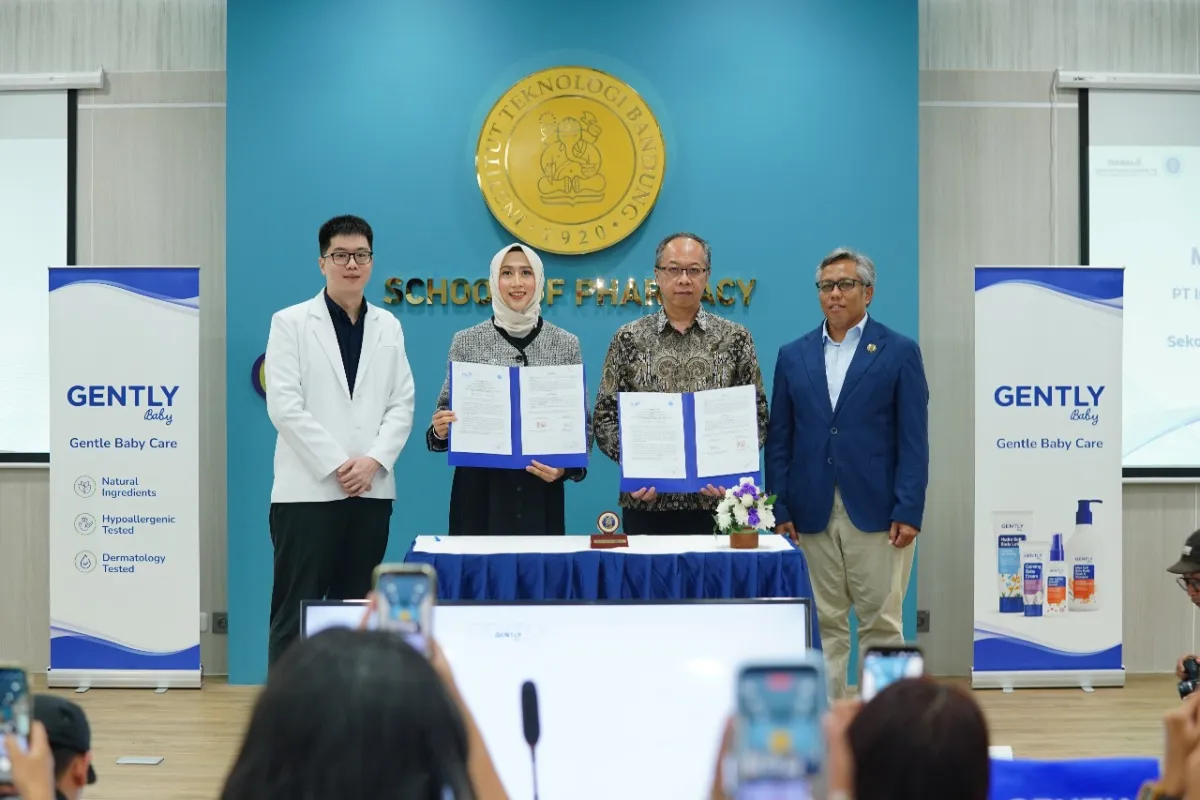 ITB dan Gently Luncurkan Teknologi Perawatan Kulit Bayi Berbasis Sains