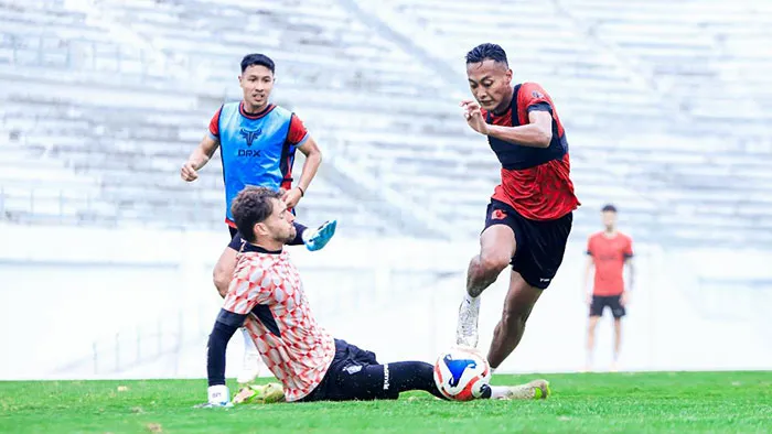 Persik Kediri Perkuat Pertahanan Sebelum Hadapi Bhayangkara