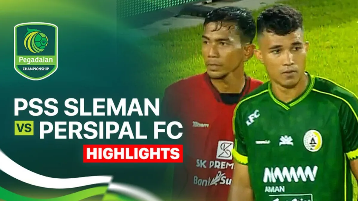 PSS Sleman Hadapi Persipal FC di Pegadaian Championship 2025/26