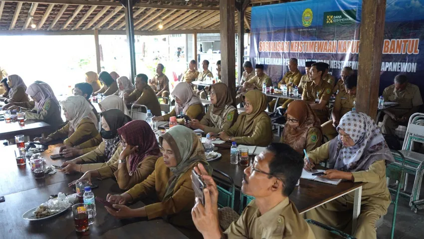 Sosialisasi Keistimewaan: Sinkronisasi Kebijakan Urusan Keistimewaan Kapanewon Tahun 2027