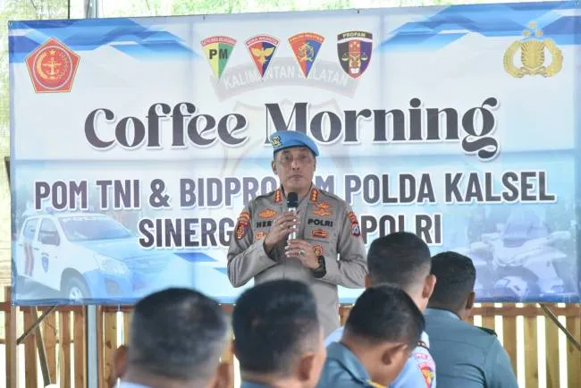 TNI-POLRI Kalsel Siapkan Kolaborasi Pengamanan Agenda Akhir Tahun 2025