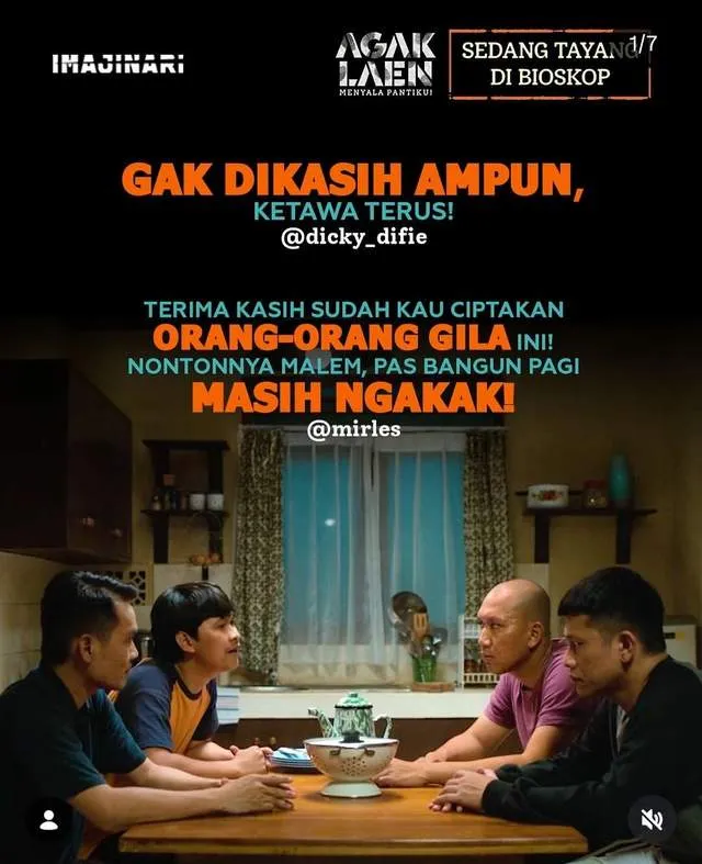 Adegan Viral 'Tuhan Maafkan Diri Ini' dari Film Agak Laen Mengocok Perut Penonton