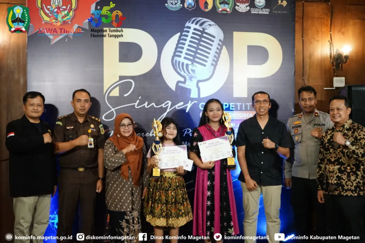 Pelajar SMP Magetan Raih Juara Lomba Pop Singer 2025 Berkat Hobi Bernyanyi