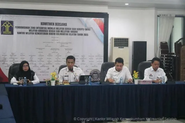 Sinergi Kemenkum Kalsel dan Biro Hukum Tingkatkan Kualitas Regulasi Daerah
