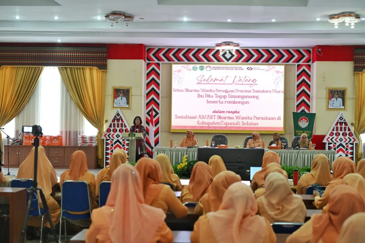 DWP Sumut Dorong Pengurus Tapsel Ciptakan Lingkungan Sosial Sehat