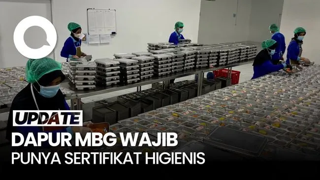 Pemerintah Wajibkan Sertifikat Laik Higienis dan Sanitasi untuk Satuan Pelayanan Pemenuhan Gizi