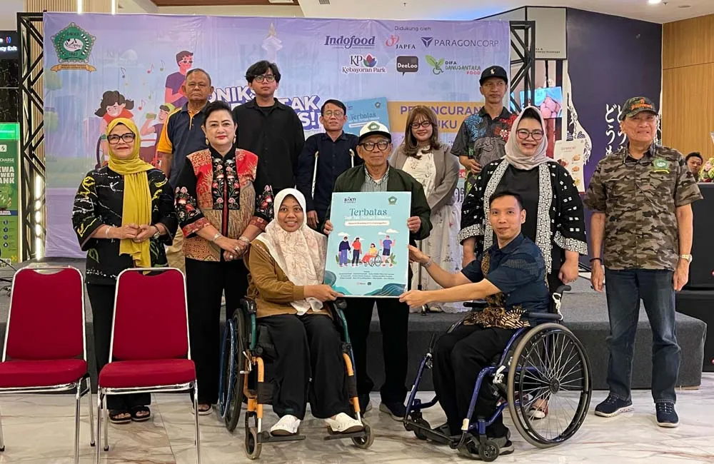 Peluncuran Buku Inspiratif Karya Difabel dalam Acara 'Gerak Tak Terbatas'