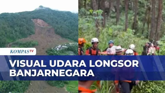 Longsor Terjang Banjarnegara, Dua Nyawa Melayang dan 30 Rumah Rusak