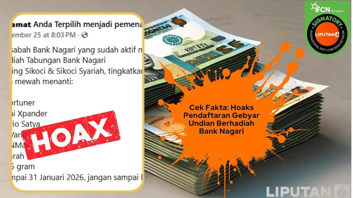 Waspadai Penipuan Undian Berhadiah Palsu yang Mengatasnamakan Bank