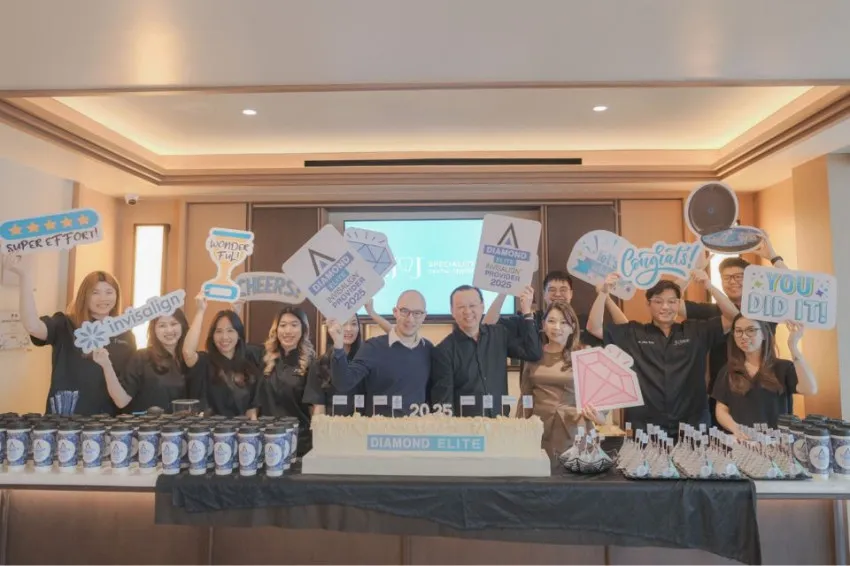 JNJ Specialist Dental Centre Raih Pengakuan Diamond Elite dari Invisalign