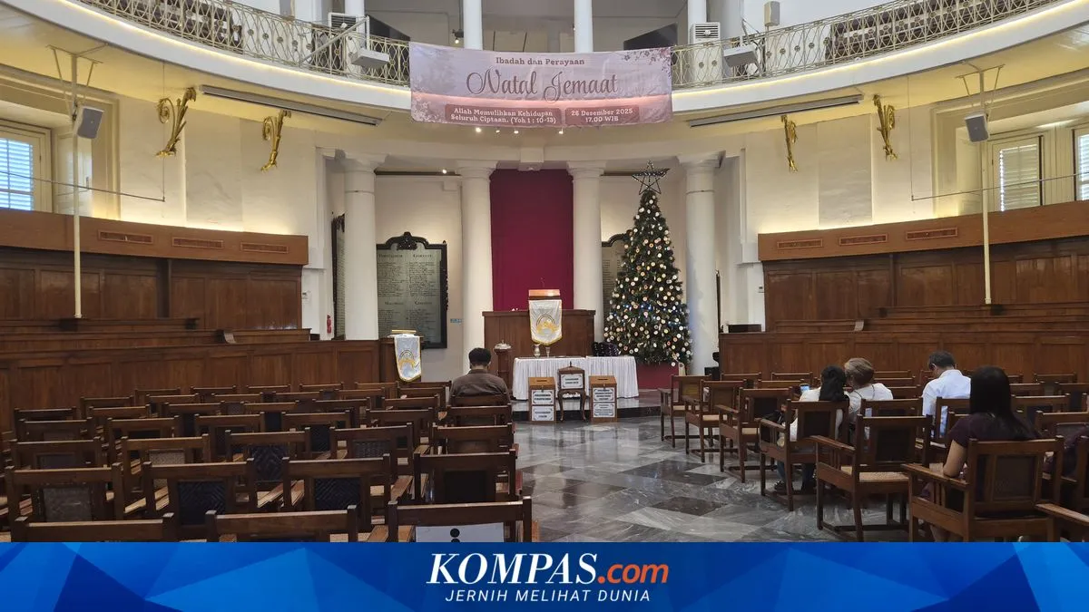 GPIB Immanuel Jakarta Rayakan Natal Sederhana sebagai Empati bagi Korban Bencana