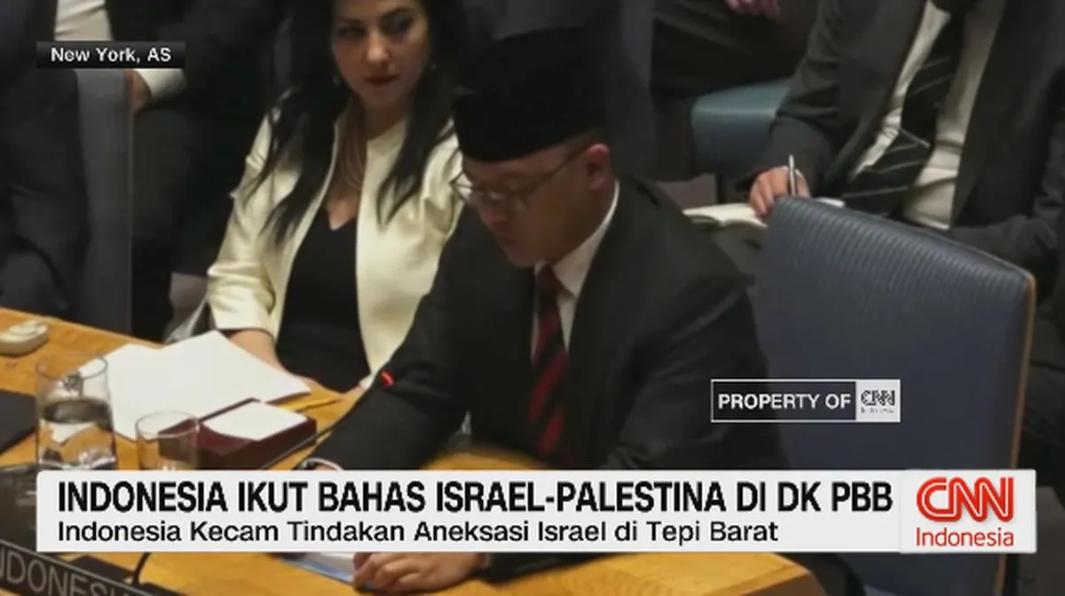 Indonesia Berpartisipasi dalam Pembahasan Isu Israel-Palestina di DK PBB